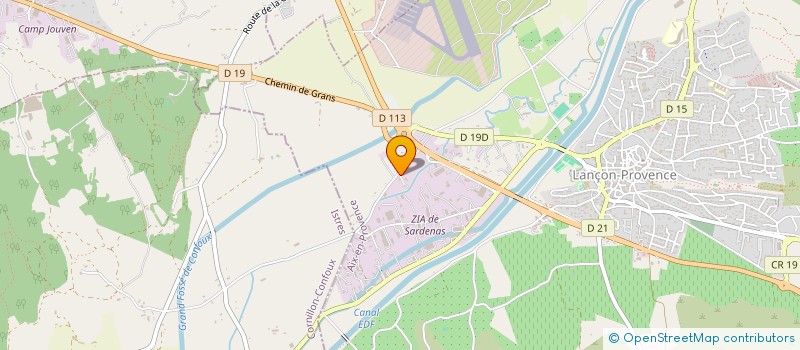 localisation de l'entreprise MONSIEUR STEPHANE MARCHI  LANCON-PROVENCE