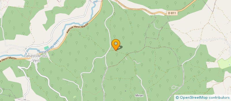 localisation de l'entreprise MONSIEUR STEPHANE MARCHIVE  LABASTIDE-DU-VERT