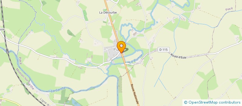 localisation de l'entreprise MONSIEUR STEPHANE MARCQ  SAINT-MARCEAU