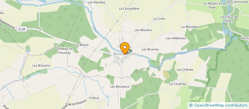 localisation de l'entreprise MONSIEUR STEPHANE MARCUCCI à BONSMOULINS