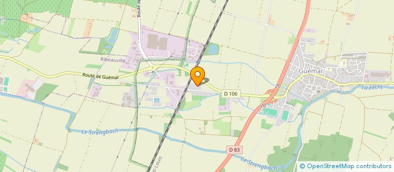 localisation de l'entreprise MONSIEUR STEPHANE MARGRAFF  GUEMAR