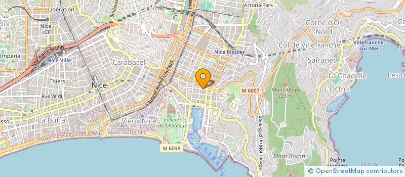 localisation de l'entreprise MONSIEUR STEPHANE MARIE  NICE