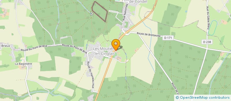 localisation de l'entreprise MONSIEUR STEPHANE MARIE à MOUTIERS-EN-CINGLAIS (LES)