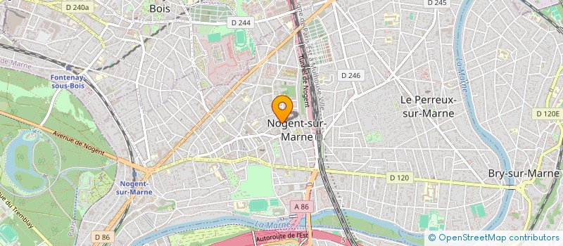 localisation de l'entreprise MONSIEUR STEPHANE MARIETTE  NOGENT-SUR-MARNE