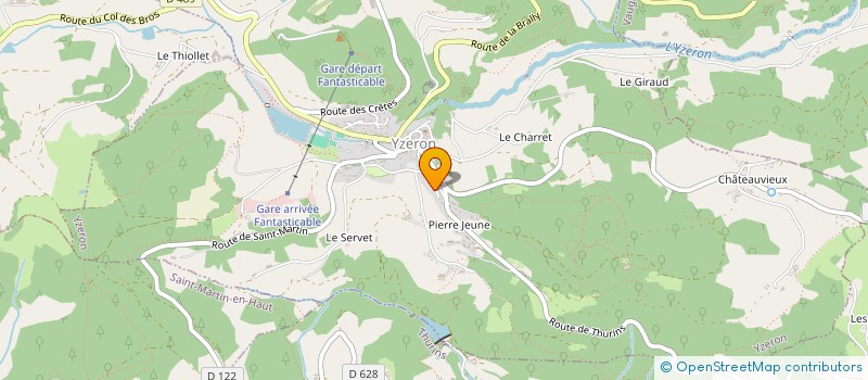 localisation de l'entreprise MONSIEUR STEPHANE MARIN à YZERON