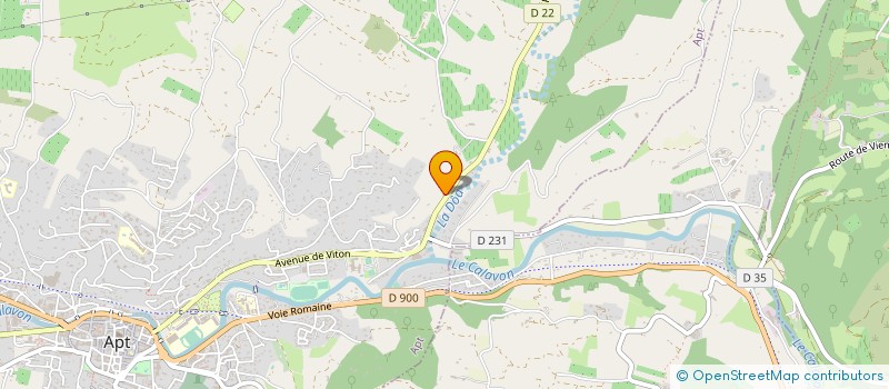 localisation de l'entreprise MONSIEUR STEPHANE MARIN  APT