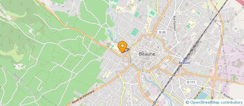 localisation de l'entreprise MONSIEUR STEPHANE MARION à BEAUNE