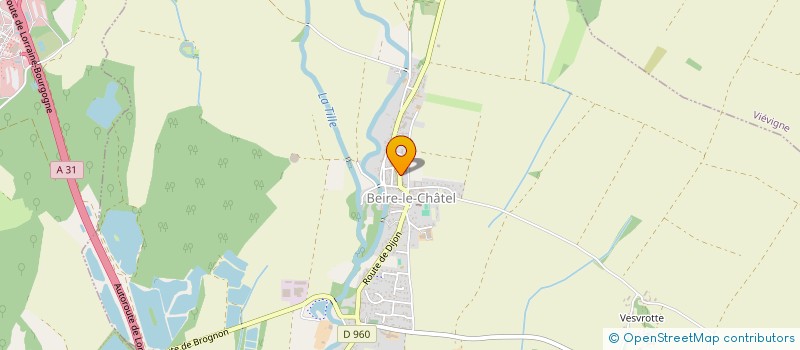 localisation de l'entreprise MONSIEUR STEPHANE MARMUSE  BEIRE-LE-CHATEL