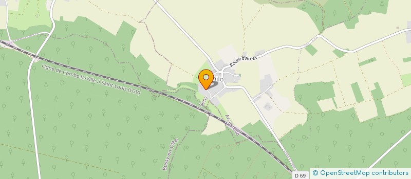 localisation de l'entreprise MONSIEUR STEPHANE MAROT  ARCES-DILO