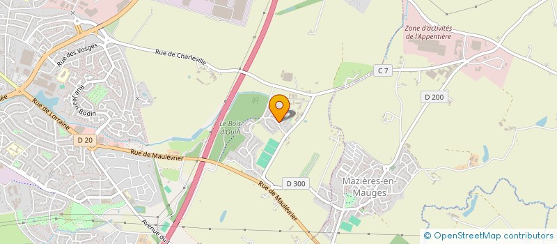 localisation de l'entreprise MONSIEUR STEPHANE MAROT à CHOLET