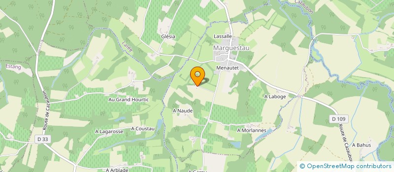 localisation de l'entreprise MONSIEUR STEPHANE MARSAN  MARGUESTAU