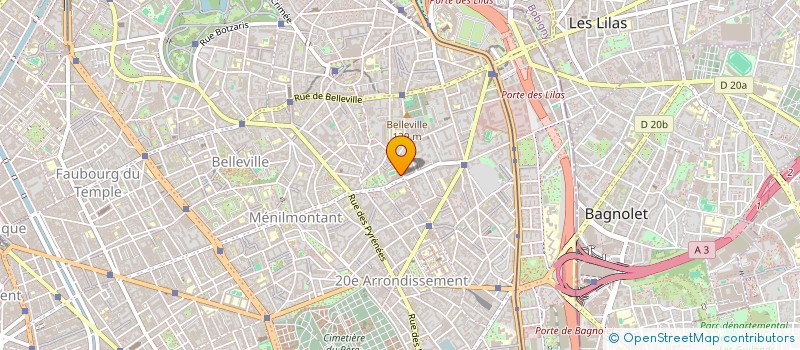 localisation de l'entreprise MONSIEUR STEPHANE MARTEAU  PARIS