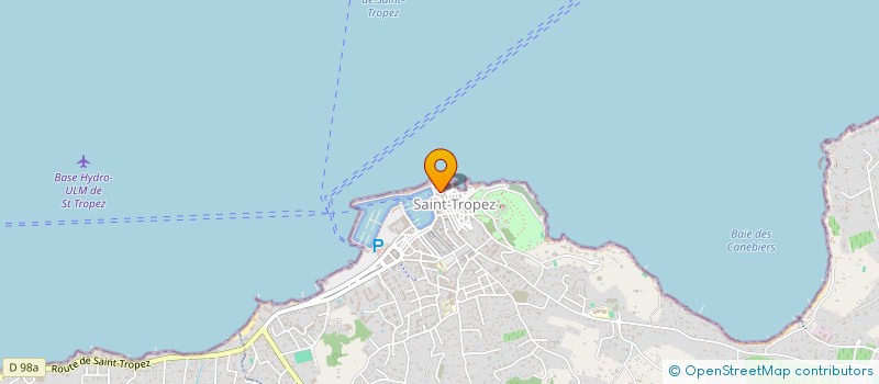 localisation de l'entreprise MONSIEUR STEPHANE MARTEL à SAINT-TROPEZ