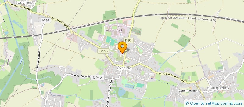 localisation de l'entreprise MONSIEUR STEPHANE MARTELLO  CYSOING