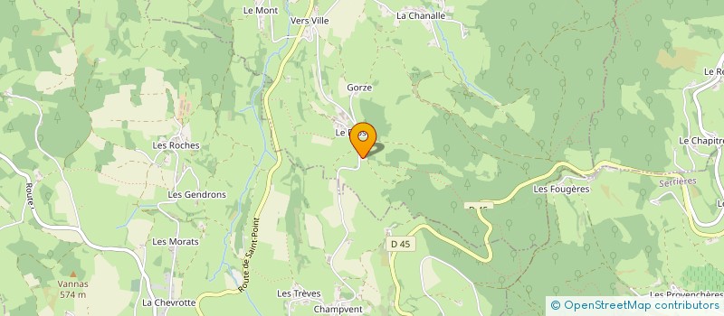 localisation de l'entreprise MONSIEUR STEPHANE MARTIN  SAINT-POINT