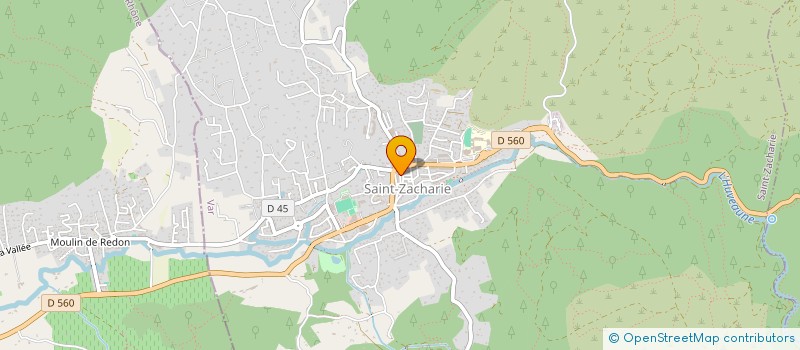 localisation de l'entreprise MONSIEUR STEPHANE MARTIN  SAINT-ZACHARIE