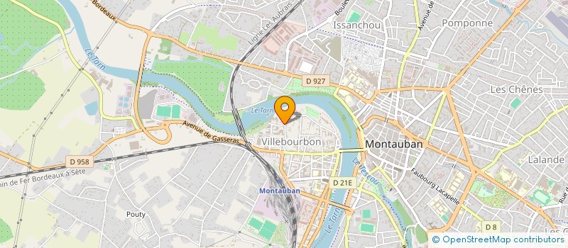 localisation de l'entreprise MONSIEUR STEPHANE MARTIN  MONTAUBAN