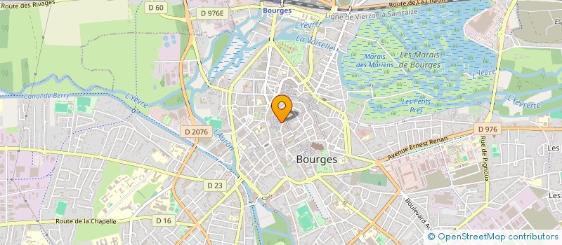 localisation de l'entreprise MONSIEUR STEPHANE MARTIN à BOURGES