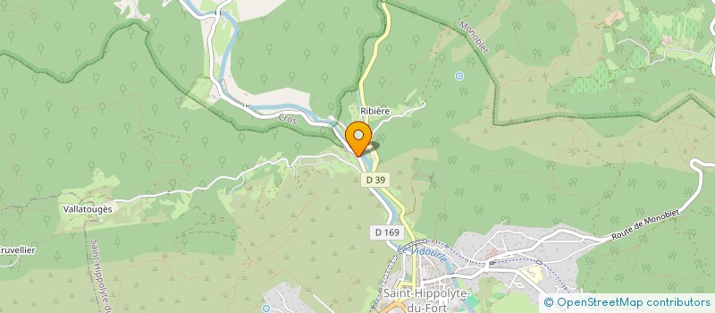 localisation de l'entreprise MONSIEUR STEPHANE MARTIN  SAINT-HIPPOLYTE-DU-FORT