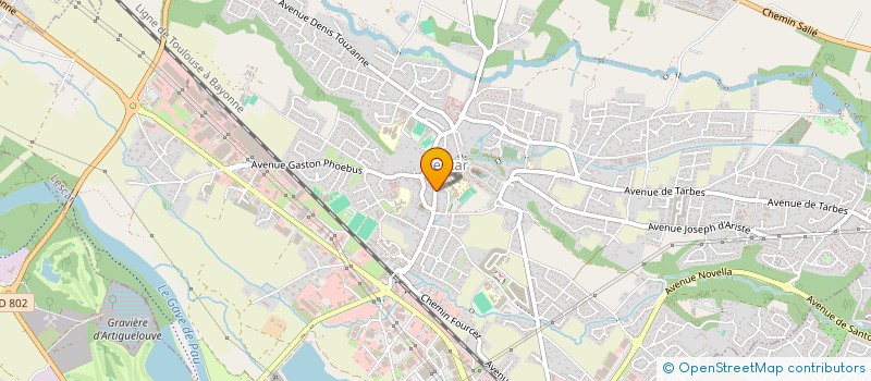 localisation de l'entreprise MONSIEUR STEPHANE MARTIN à LESCAR