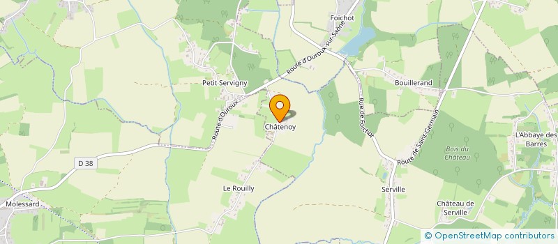 localisation de l'entreprise MONSIEUR STEPHANE MARTIN  SAINT-CHRISTOPHE-EN-BRESSE