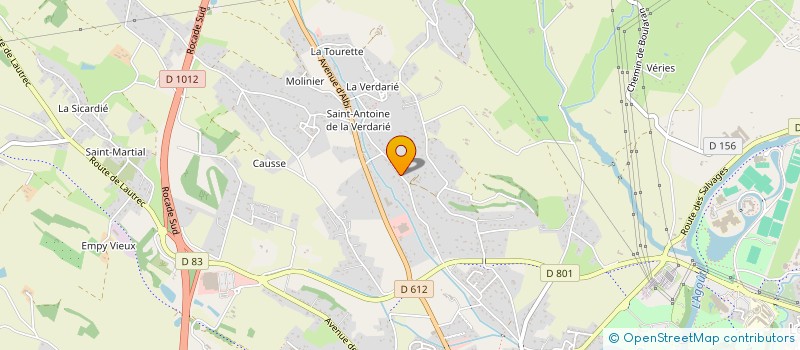 localisation de l'entreprise MONSIEUR STEPHANE MARTIN à CASTRES