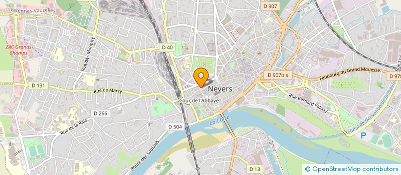 localisation de l'entreprise MONSIEUR STEPHANE MARTINEAU à NEVERS