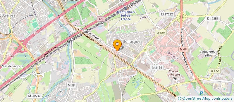 localisation de l'entreprise MONSIEUR STEPHANE MARTINS  LATTES