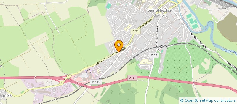 localisation de l'entreprise MONSIEUR STEPHANE MARTINY  SAINT-NICOLAS-DE-PORT