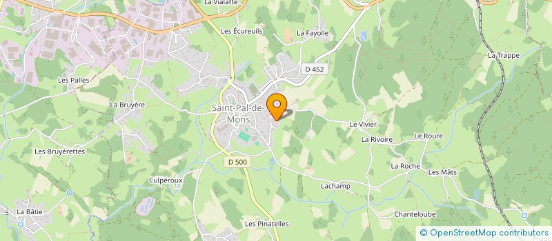 localisation de l'entreprise MONSIEUR STEPHANE MARTORELL  SAINT-PAL-DE-MONS