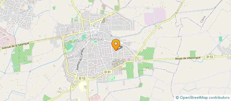 localisation de l'entreprise MONSIEUR STEPHANE MARTY  BOMPAS