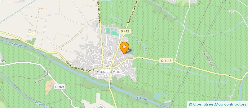 localisation de l'entreprise MONSIEUR STEPHANE MARTY  CUXAC-D'AUDE