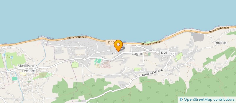 localisation de l'entreprise MONSIEUR STEPHANE MASCREZ  LUGRIN