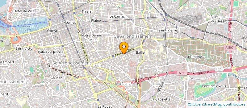 localisation de l'entreprise MONSIEUR STEPHANE MASSA à MARSEILLE