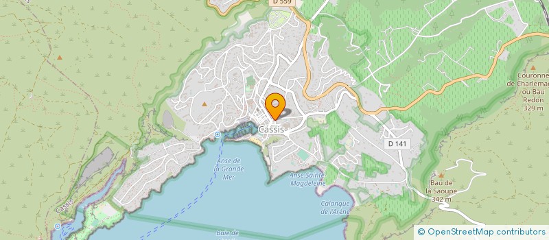 localisation de l'entreprise MONSIEUR STEPHANE MASSON  CASSIS