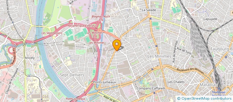 localisation de l'entreprise MONSIEUR STEPHANE MASSON à TOULOUSE