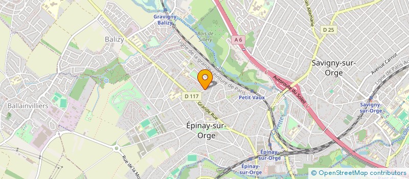 localisation de l'entreprise MONSIEUR STEPHANE MASSON  EPINAY-SUR-ORGE