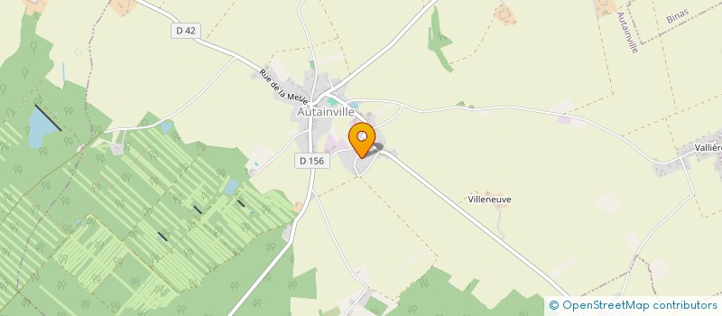 localisation de l'entreprise MONSIEUR STEPHANE MATHIEU  AUTAINVILLE