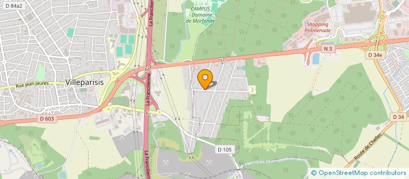 localisation de l'entreprise MONSIEUR STEPHANE MATHIS  CLAYE-SOUILLY