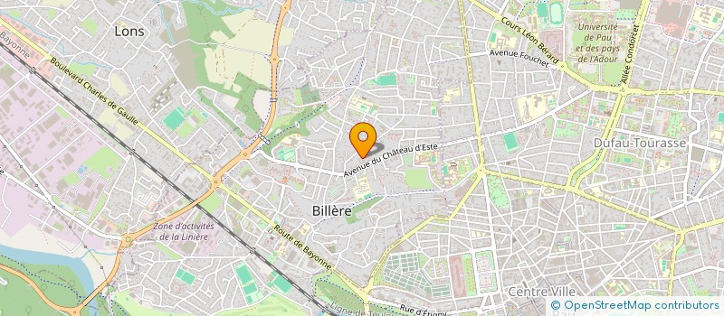 localisation de l'entreprise MONSIEUR STEPHANE MATON  BILLERE