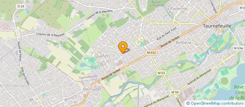 localisation de l'entreprise MONSIEUR STEPHANE MATRE  TOURNEFEUILLE