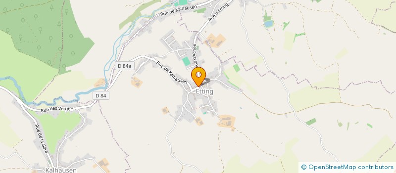 localisation de l'entreprise MONSIEUR STEPHANE MATYSIAK  ETTING