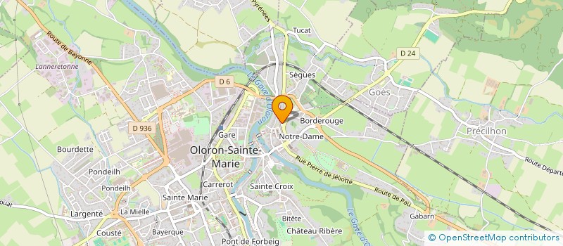 localisation de l'entreprise MONSIEUR STEPHANE MAULON  NAVARRENX