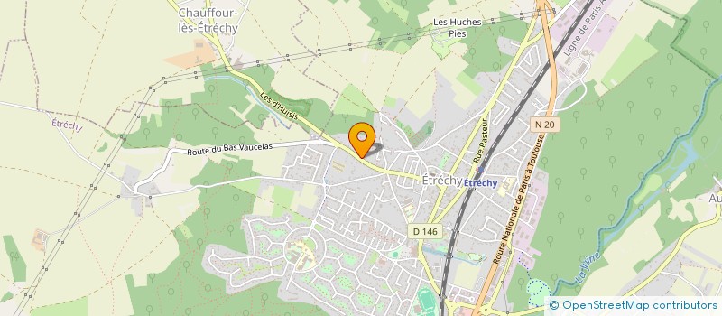 localisation de l'entreprise MONSIEUR STEPHANE MAUNY  ETRECHY