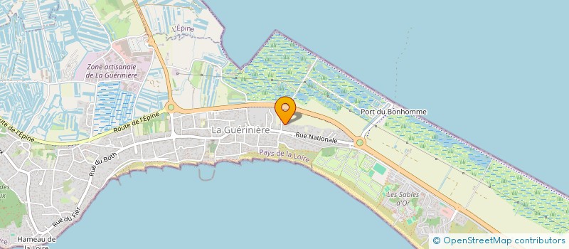 localisation de l'entreprise MONSIEUR STEPHANE MAURITIUS  LA GUERINIERE