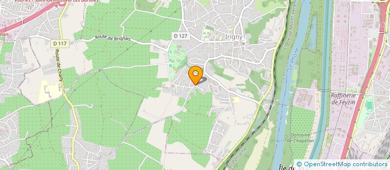 localisation de l'entreprise MONSIEUR STEPHANE MAY à IRIGNY