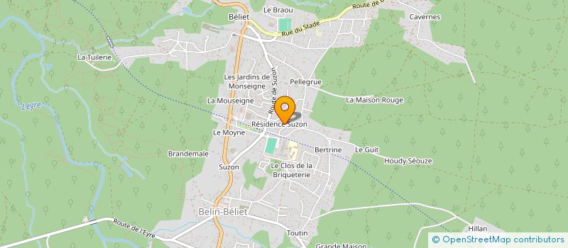 localisation de l'entreprise MONSIEUR STEPHANE MAZAT  MOUSTEY