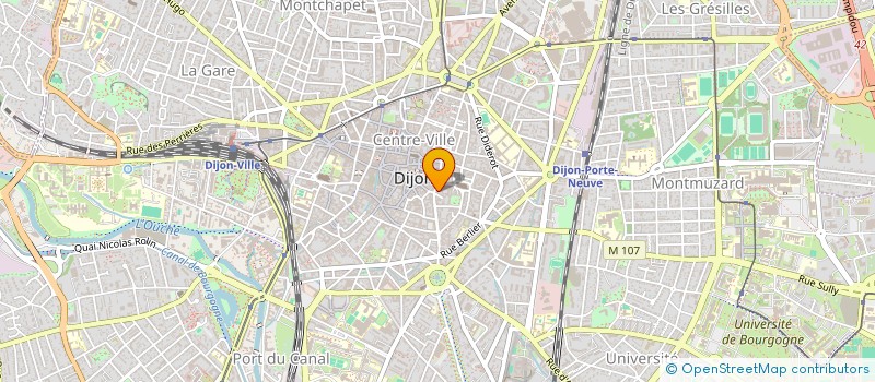 localisation de l'entreprise MONSIEUR STEPHANE MAZILLE à DIJON