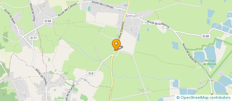 localisation de l'entreprise MONSIEUR STEPHANE MAZURIER  ARTHUN