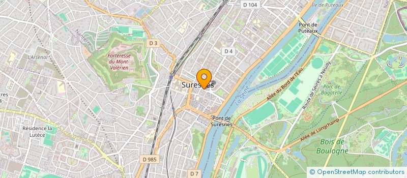 localisation de l'entreprise MONSIEUR STEPHANE MEAUX à SURESNES